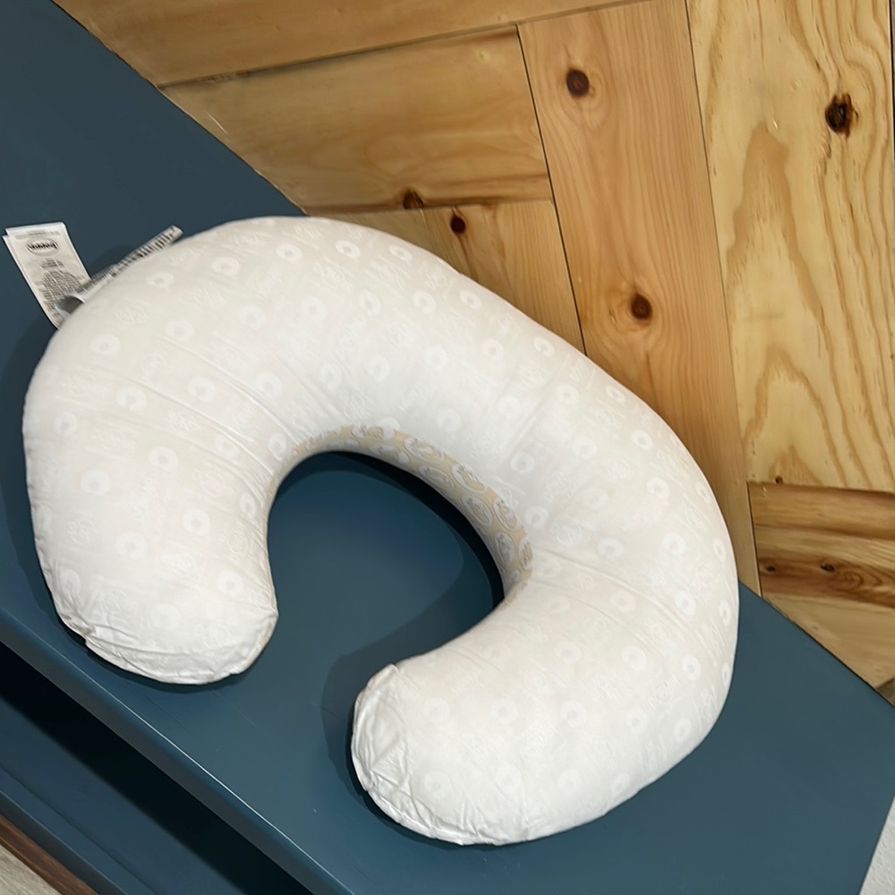 Naked Boppy Cream Nursing Pillow